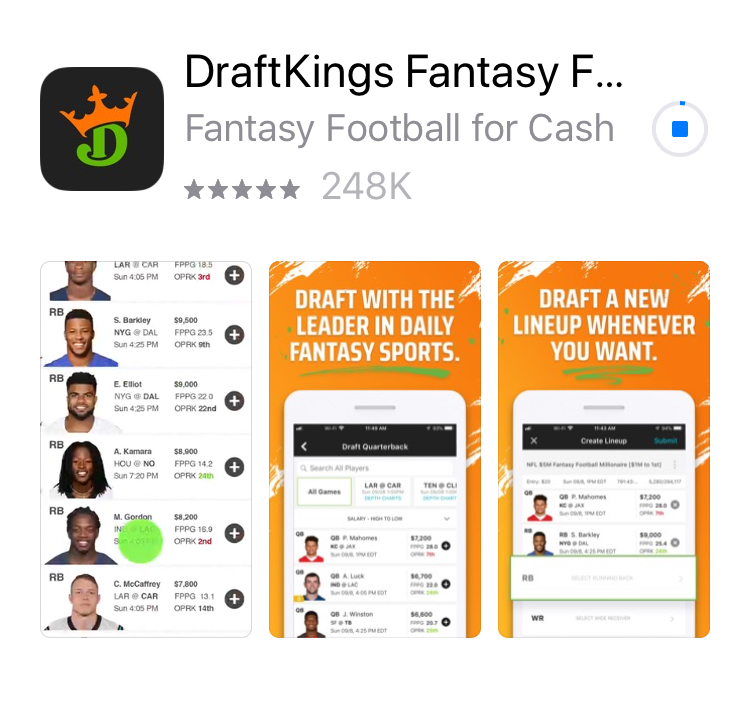 DraftKings Mobile App Download